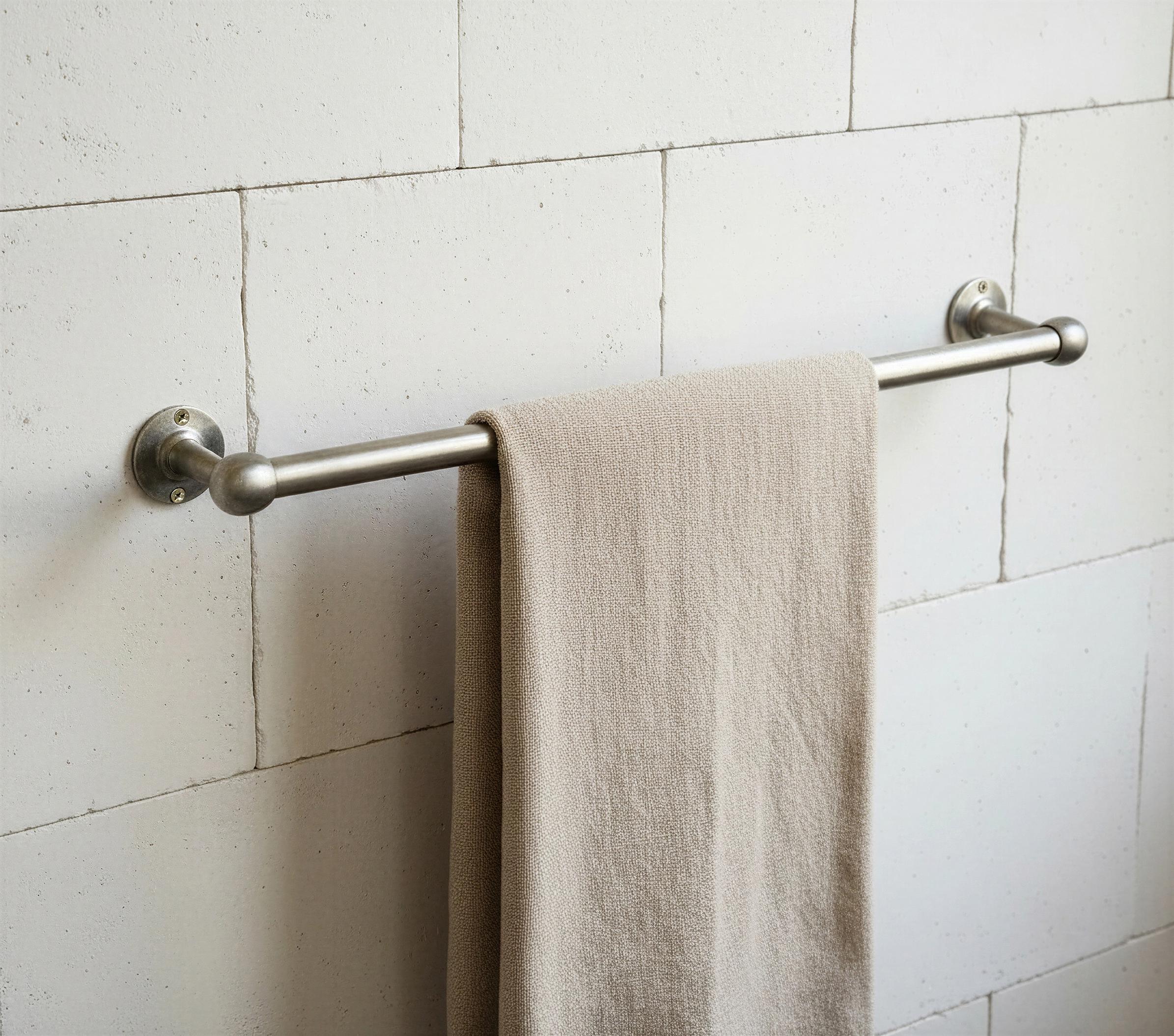 Handmade Oil Rubbed Bronze Towel Bar – Solid Brass Bronze Kitchen Hanger