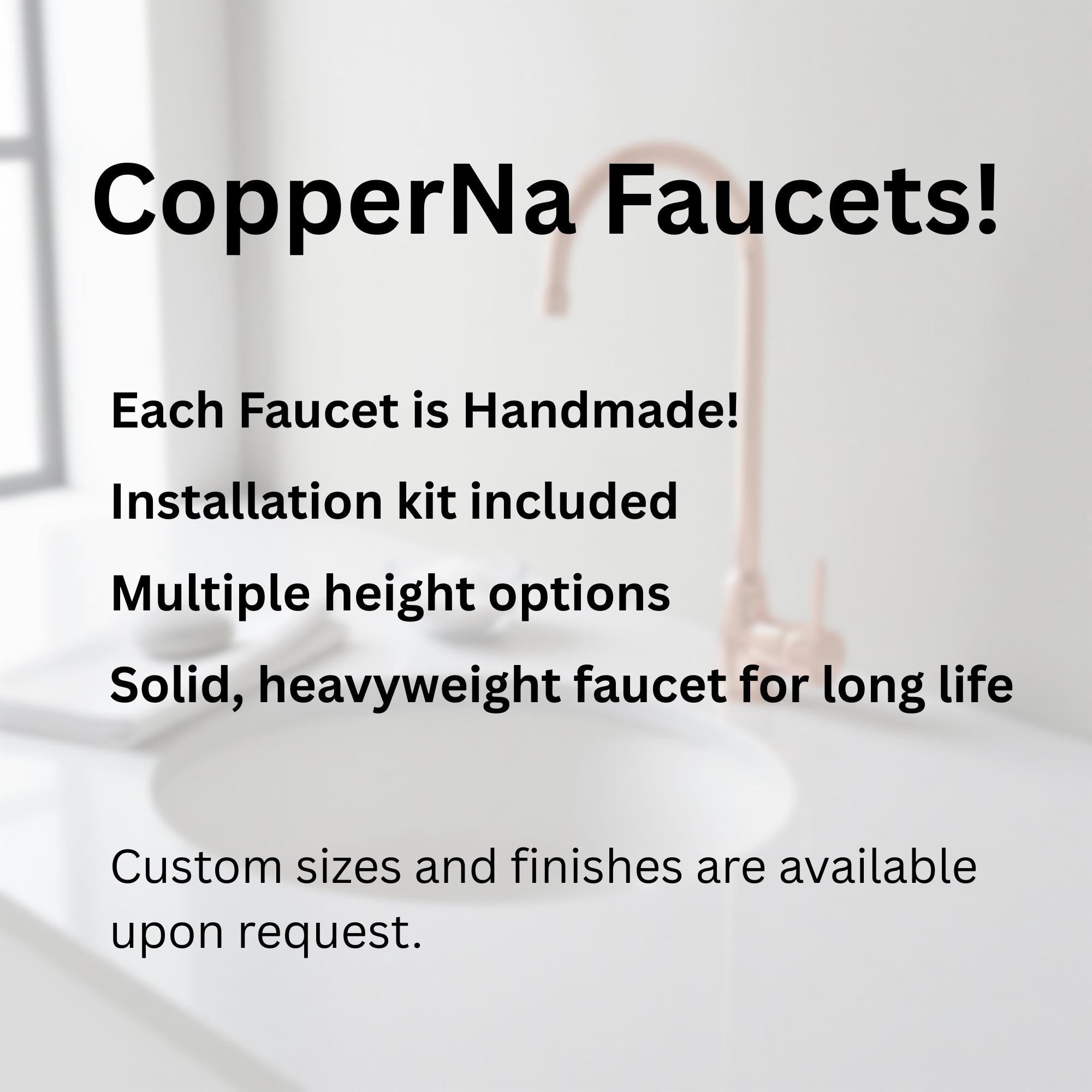 Unlacquered Widespread Brass Bathroom Faucet: Solid Brass Sink Tap Mixer with Cross Handles